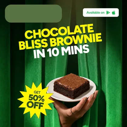 Chocolate bliss brownie