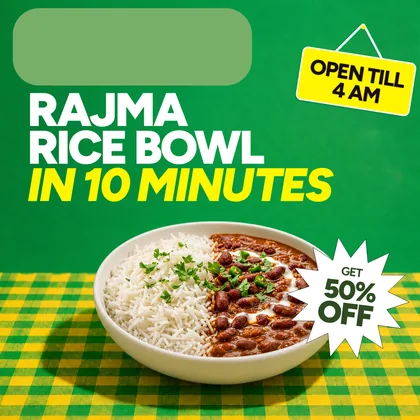 Rajma rice bowl