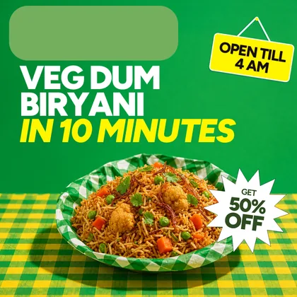 Veg dum biryani