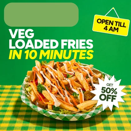 Veg loaded fries